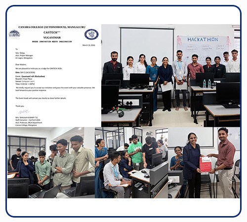 Mrs. Shilpa Mulki, judge for CANTECH 2K26, A1 Logics