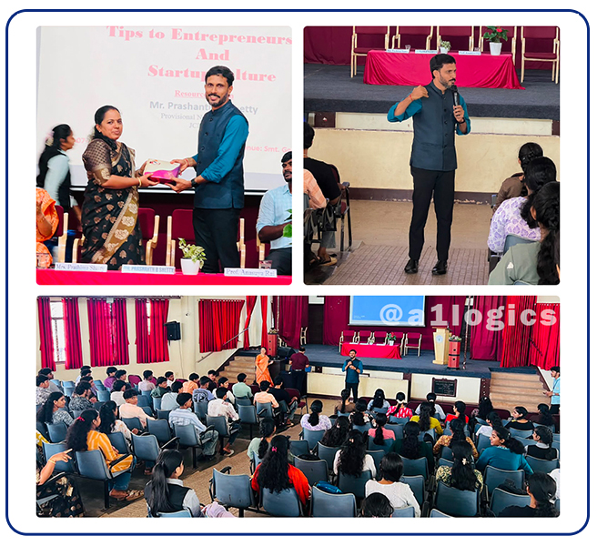Tips for Entrepreneurship and Startup Culture, Induction Programme, A1 Logics
